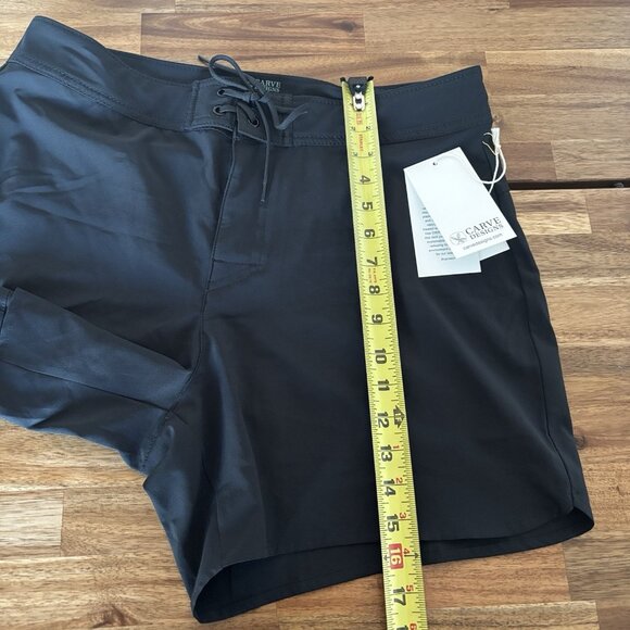Carve Designs Boardshort Noosa 2.0 Beach Pool Resort Vacay Athletic Size 12 NWT - Picture 14 of 16